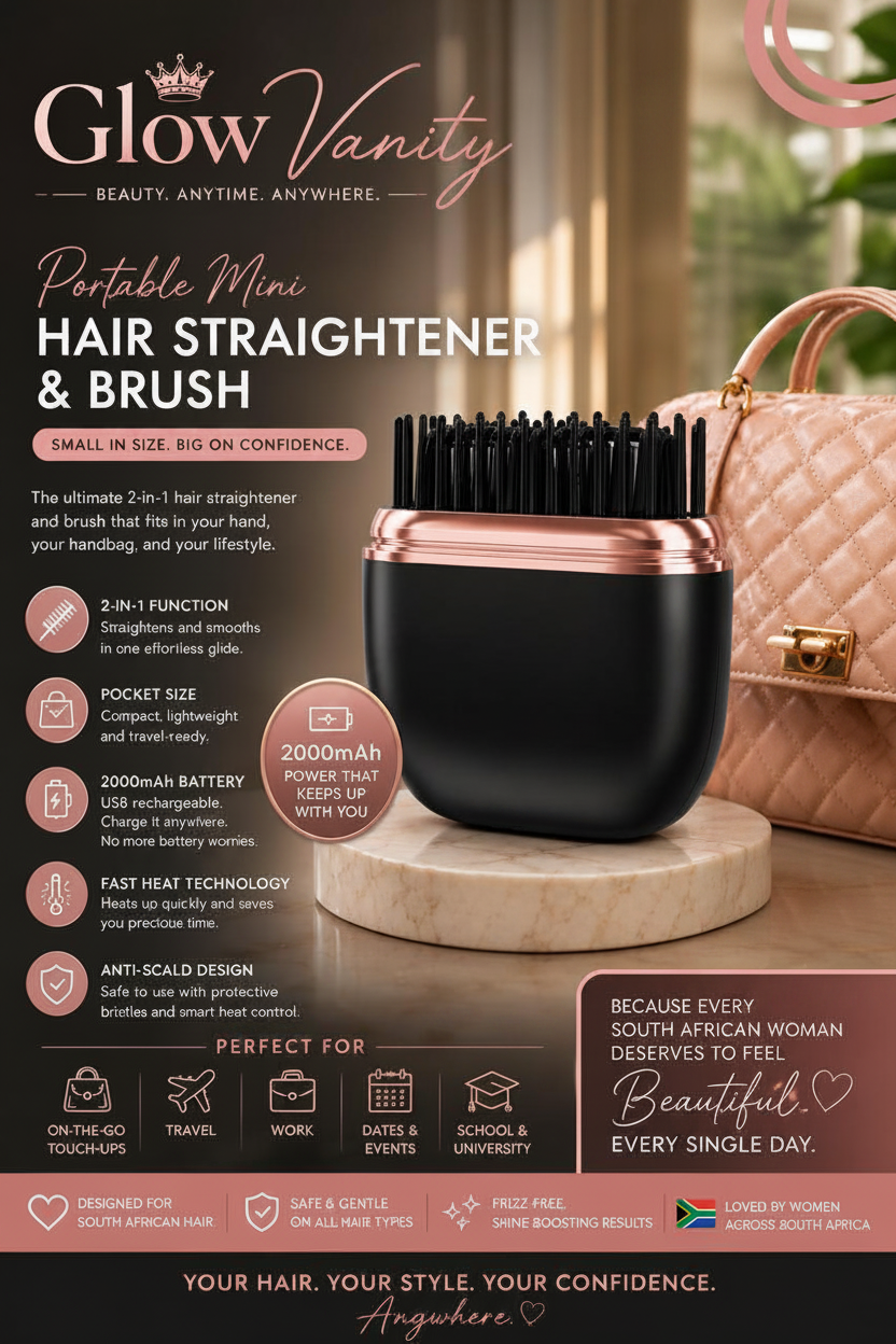 The Glow Straightening Brush