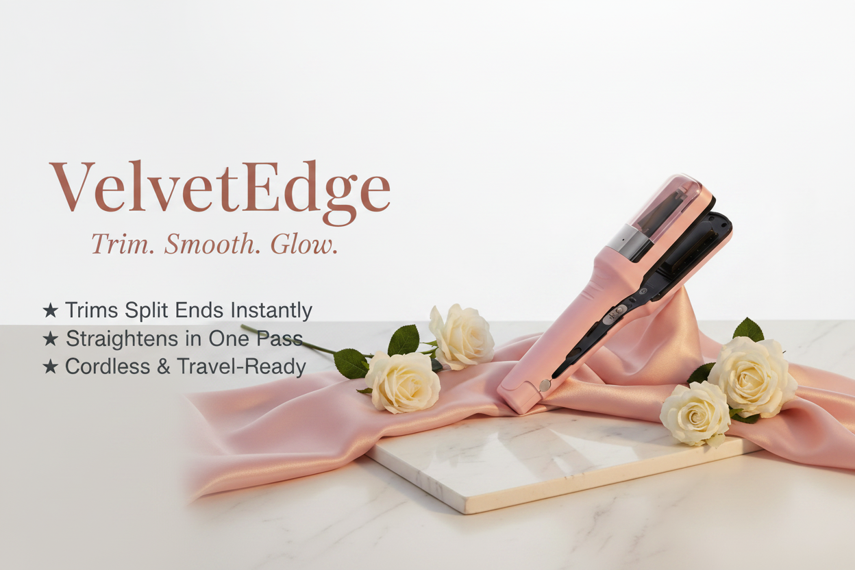 VelvetEdge Hero Banner with Benefits
